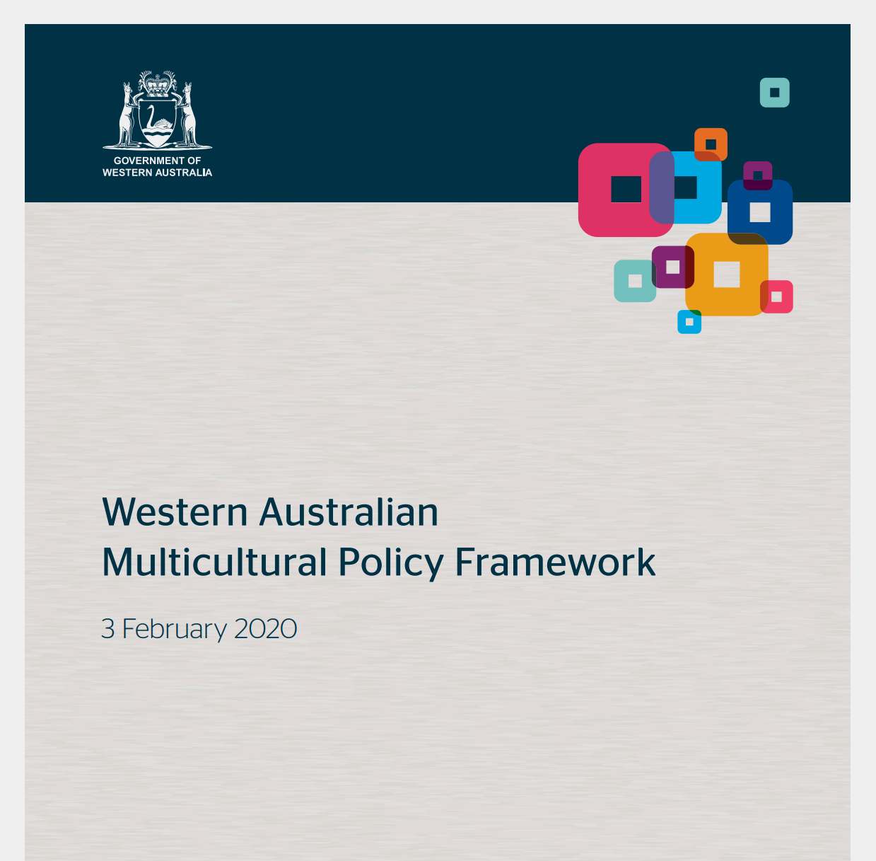 WA Multicultural Policy Framework