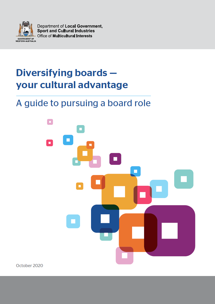 Diversifying boards — your cultural advantage cover