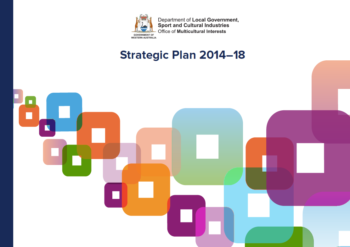 多元文化利益办公室2014-2018年战略计划封面