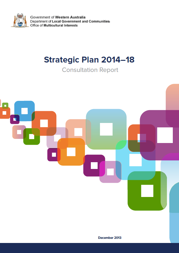 Strategic Plan 2014–18 Consultation Report cover