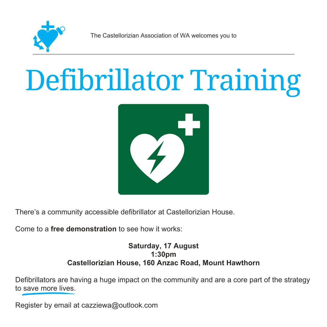 Defibrillator training
