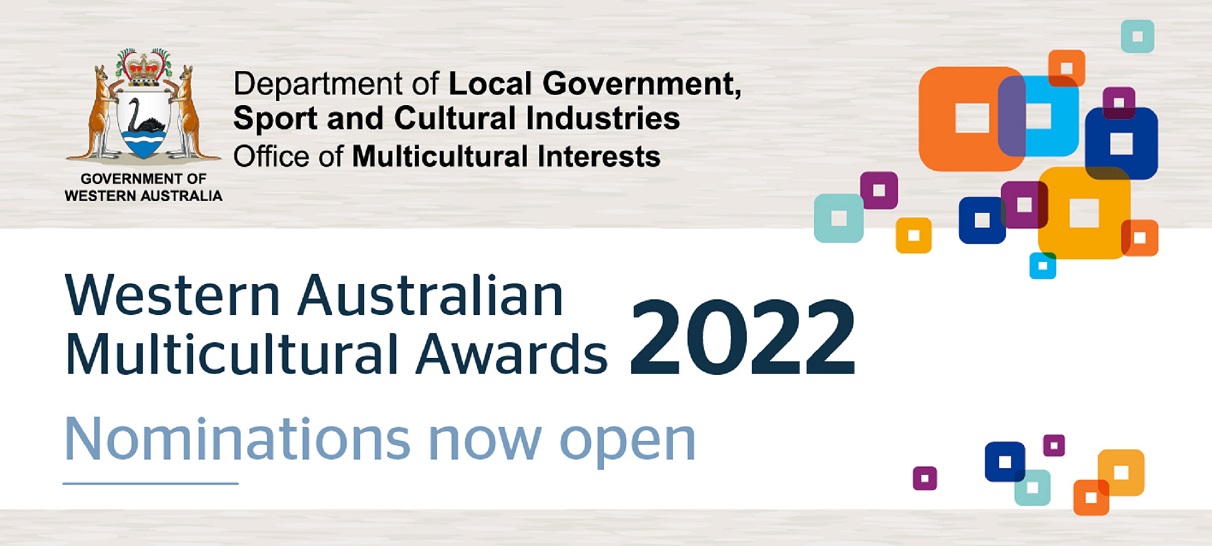 Nominations now open for WA Multicultural Awards 2022